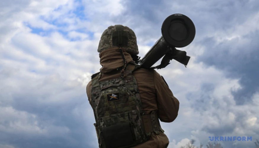 Робота сил протиповітряної оборони України під час відбиття атаки російських безпілотників