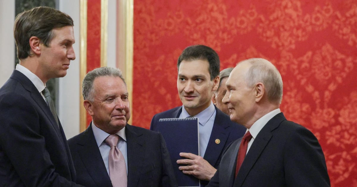 Зустріч спецпосланців президента США Стіва Віткоффа і Джареда Кушнера з Володимиром Путіним у Кремлі 5 вересня 2026 року
